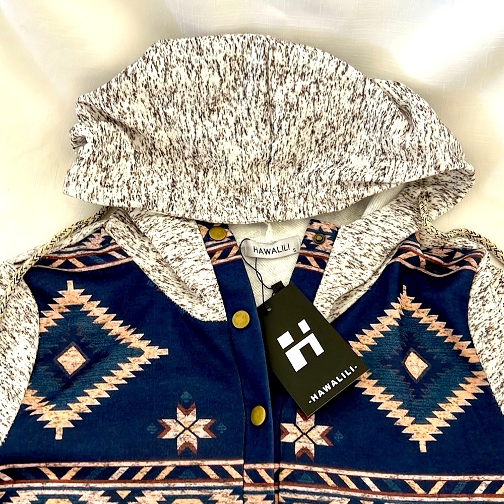 HAWALILI / Unisex / Hoodie-New / Southwest Design - Picture 5 of 10